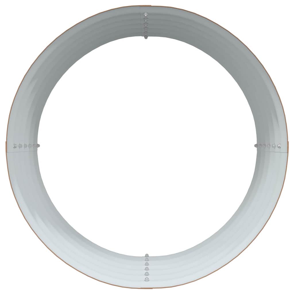 Повдигнато легло Кафяво 80 x 80 x 44 cm Стомана - VL42011334 - Thumbnail 7