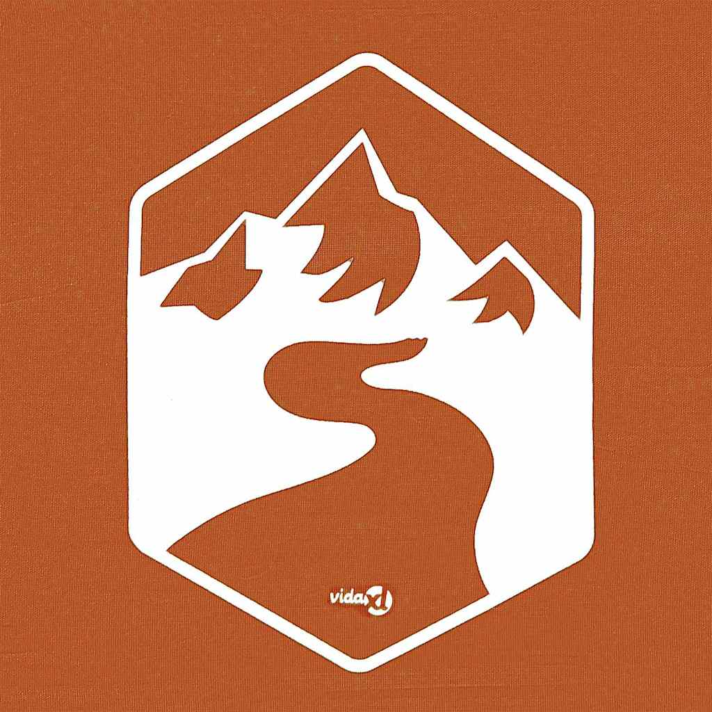 Шатър Оранжево 290 x 290 x 251 см текстил - VL42007385 - Thumbnail 4