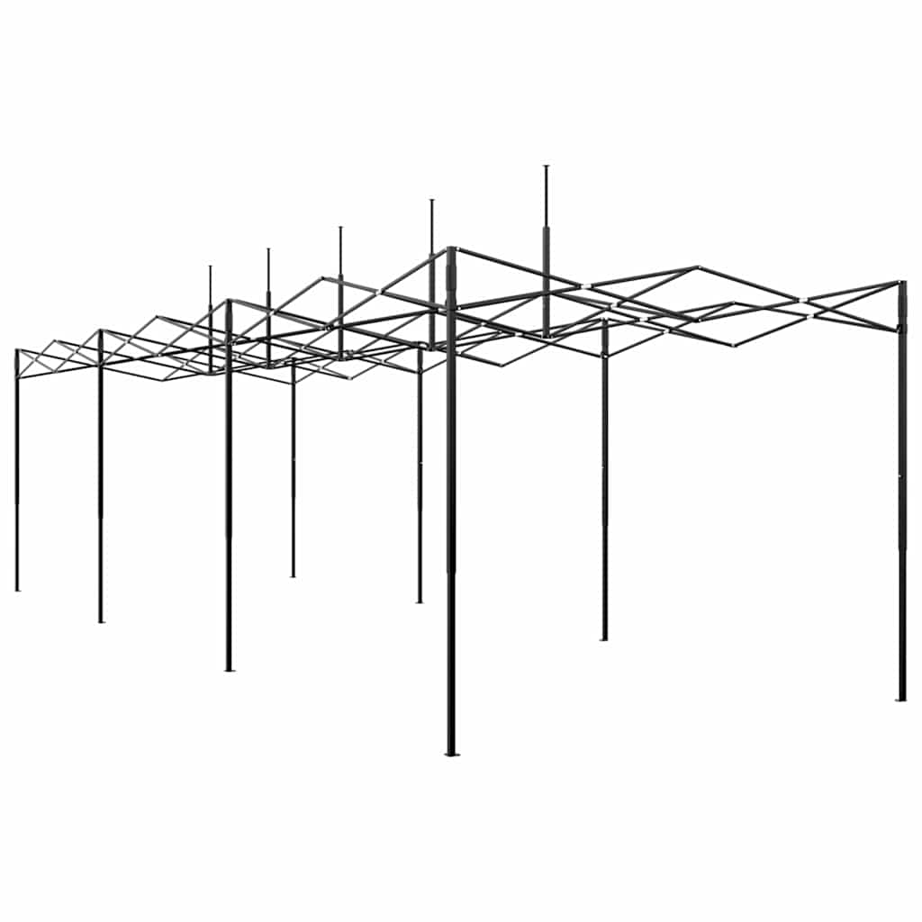 Оранжерия с поп-ъп рамка Зелен 290 x 870 x 315 см Желязо - Thumbnail 5