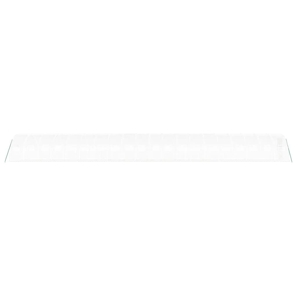 Оранжерия със стоманена рамка бяла 60 м² 20x3x2 м - Thumbnail 5