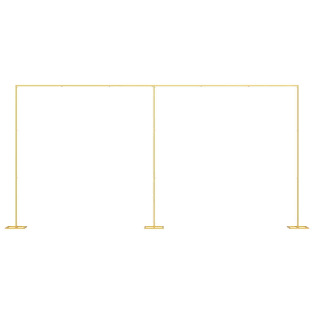 Сватбена арка Златист 657 x 35 x 300 см Стомана - Thumbnail 2