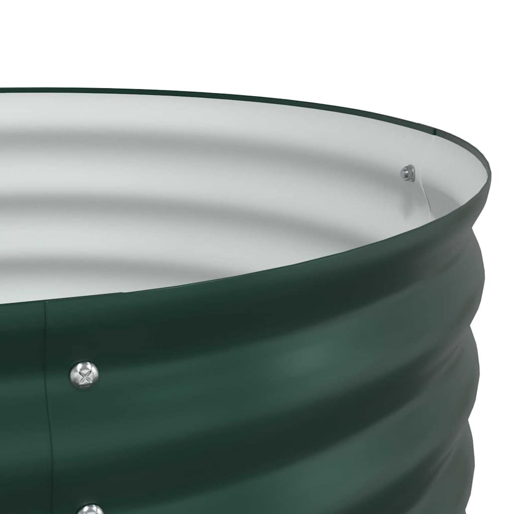 Повдигнато легло Зелен 160 x 80 x 81 cm Стомана - VL42008125 - Image 9