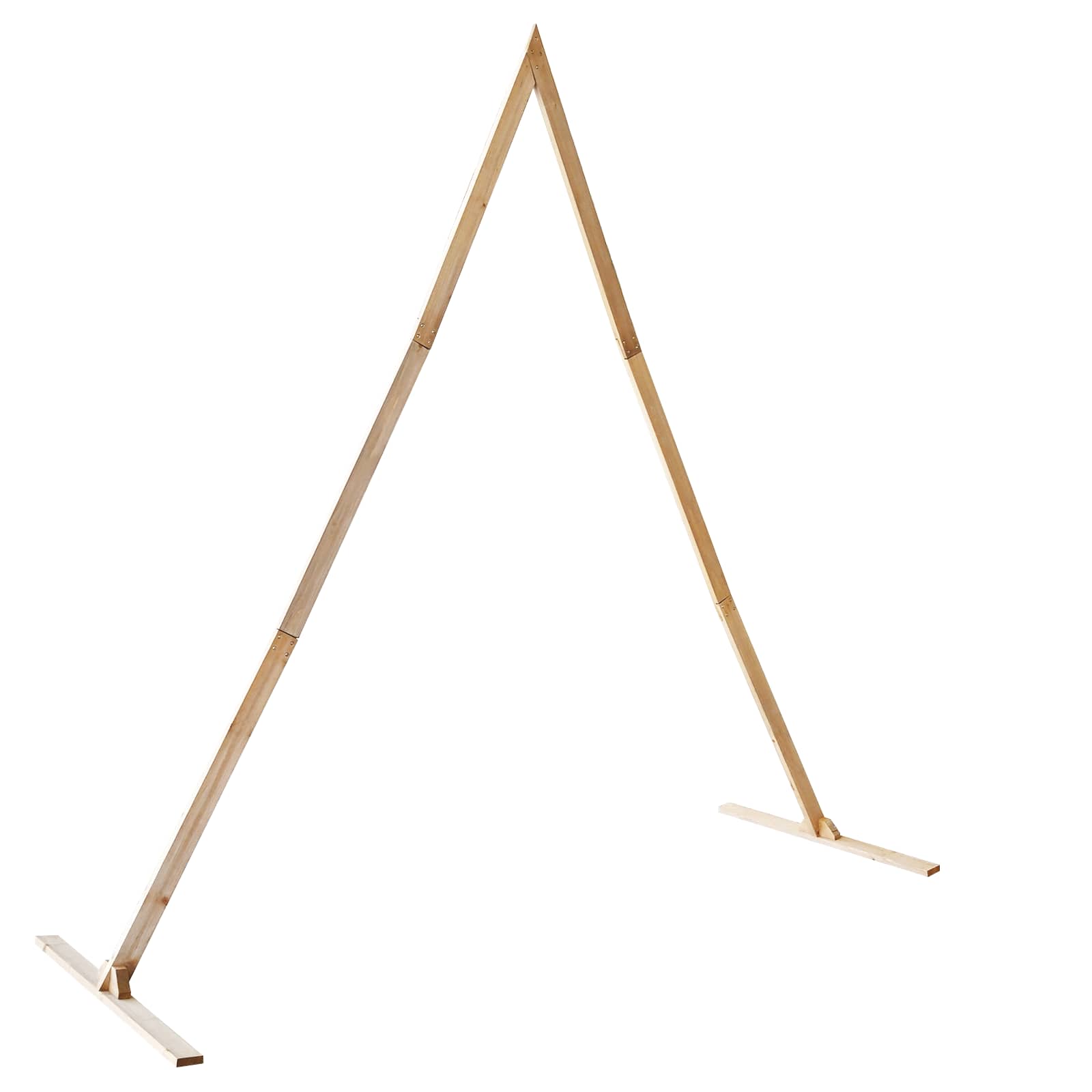 Сватбена арка Светло кафяво 202 x 95 x 254 см Солиден бор - VL42019396 - Thumbnail 5