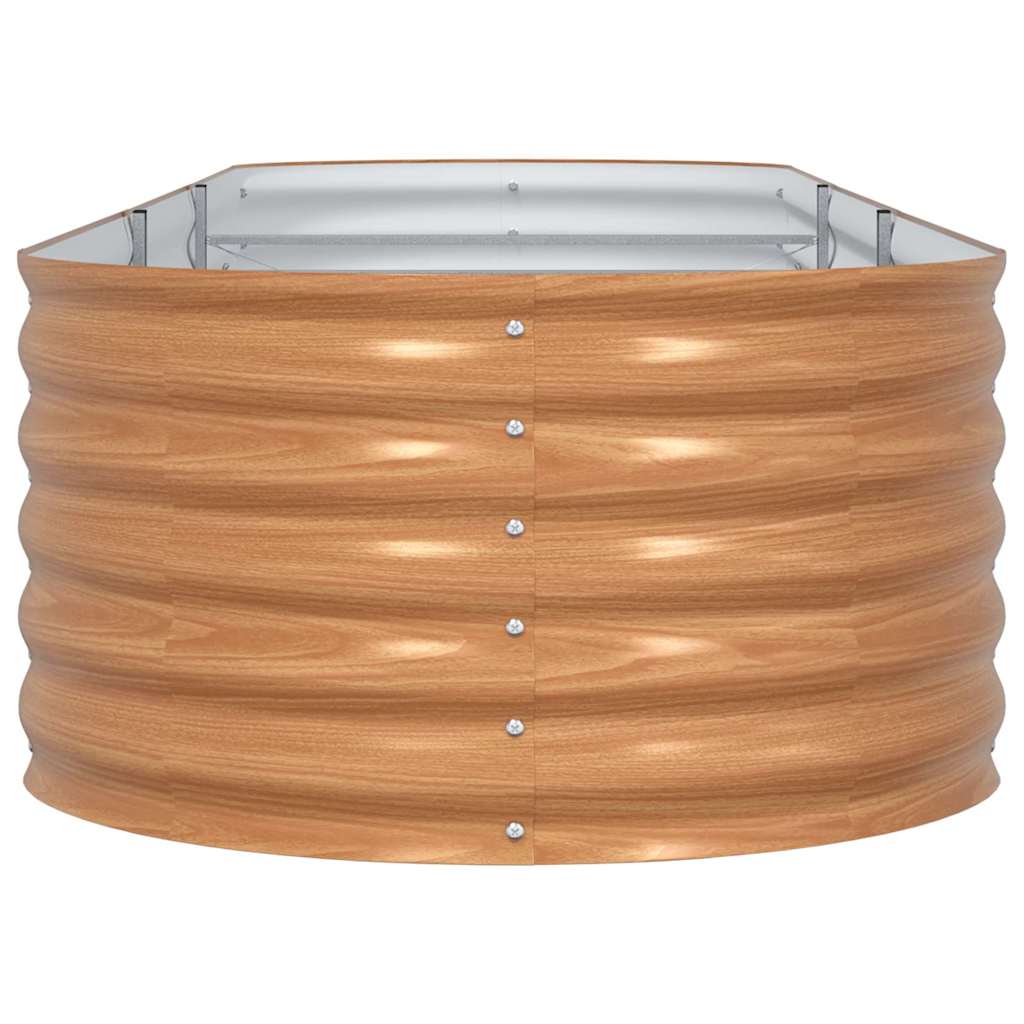 Повдигнато легло Кафяво 320 x 80 x 44 cm Стомана - VL42011331 - Thumbnail 6