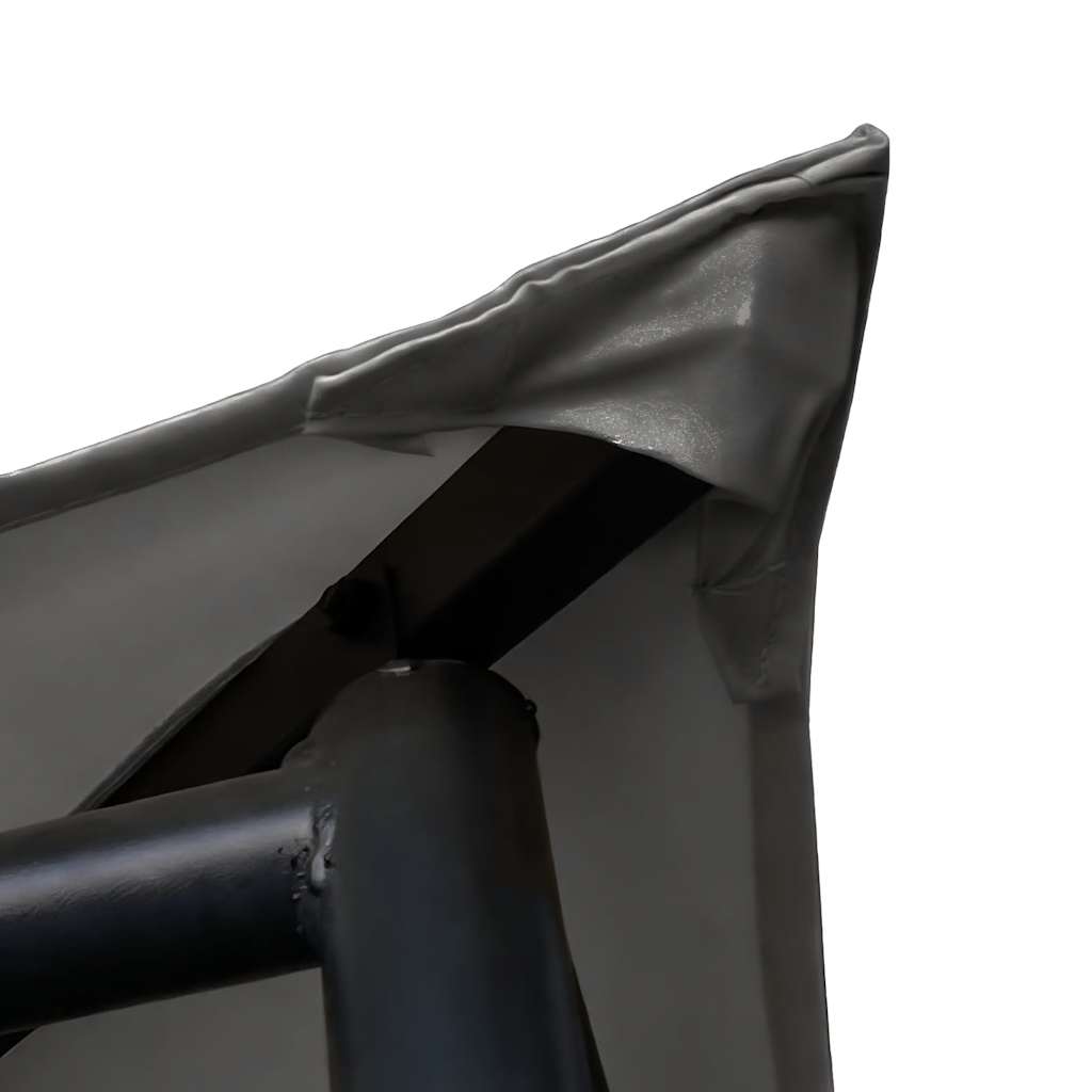 Беседка, 4x4x3 м, антрацит, 180 г/м² - VL312238 - Thumbnail 4