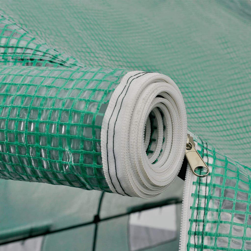 Преносима политунелна оранжерия със стоманена рамка, 18 м² - Thumbnail 5