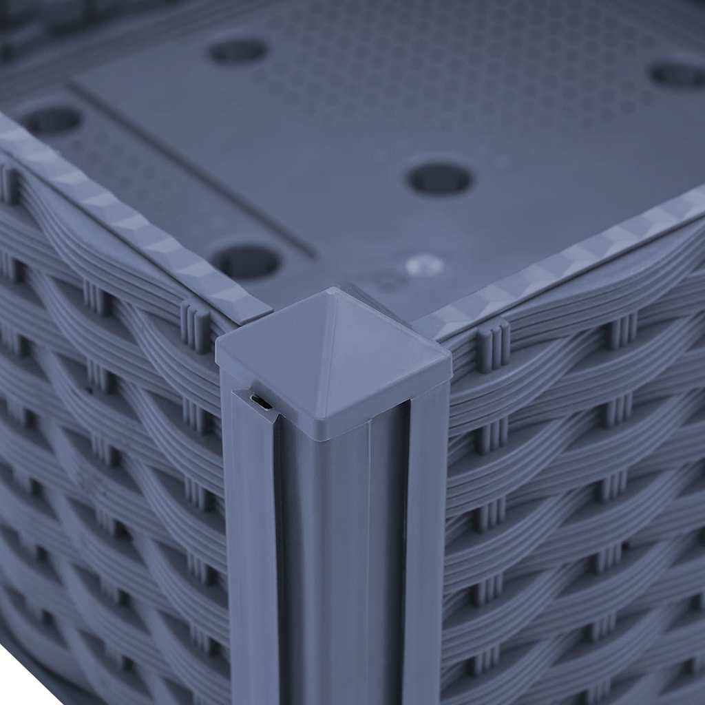 Повдигната леха, 80x40x23 см, полипропилен - VL310398 - Image 6