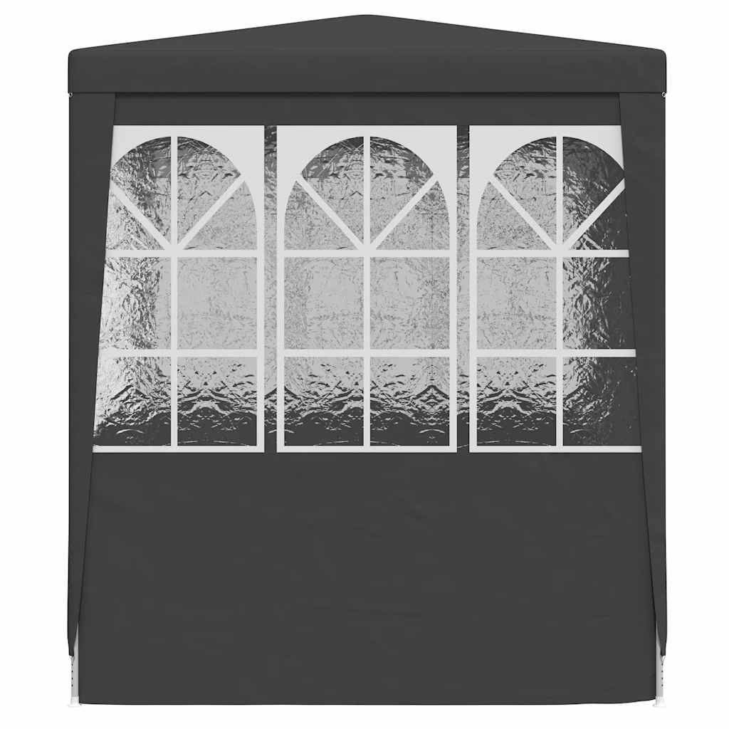 Професионална парти шатра със стени 2x2 м антрацит 90 г/м² - VL48531 - Thumbnail 5