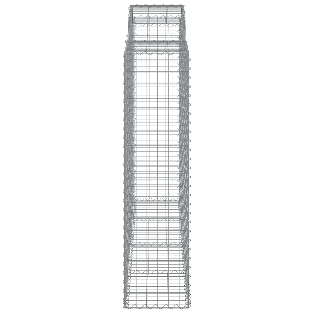 Габионни кошници арка 2 бр 200x50x160/180 см поцинковано желязо - VL3146383 - Image 5