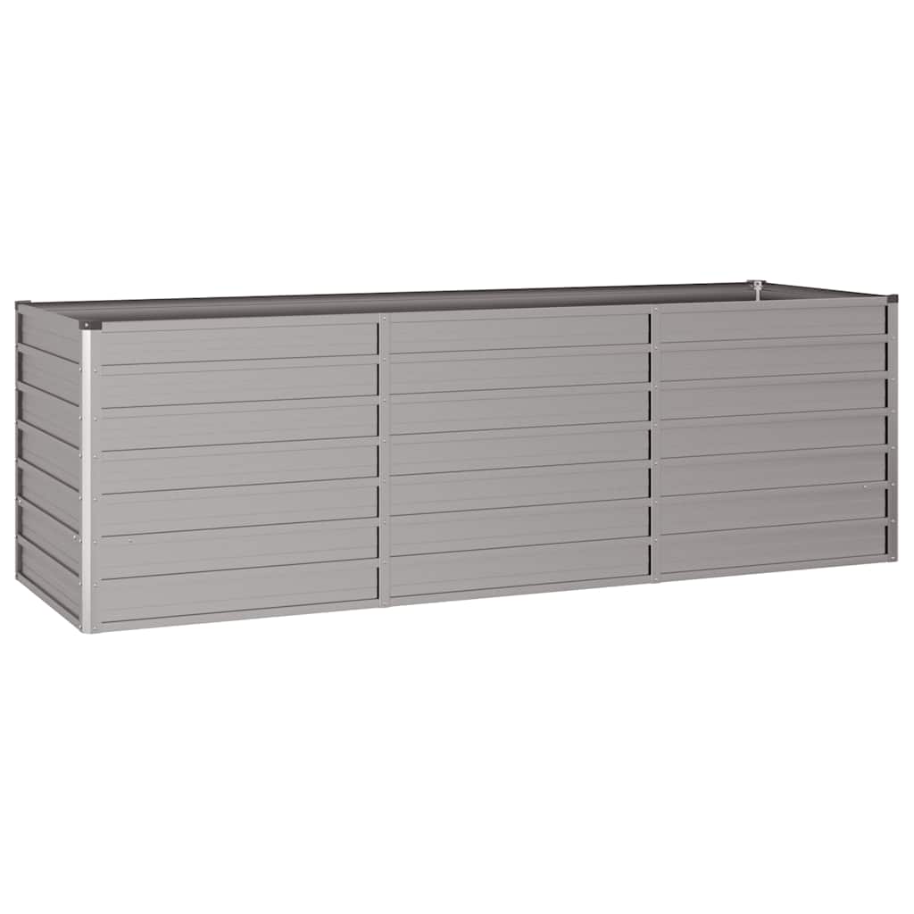 Градинска повдигната леха ръждив 240x80x77 см кортенова стомана - VL151961 - Thumbnail 3