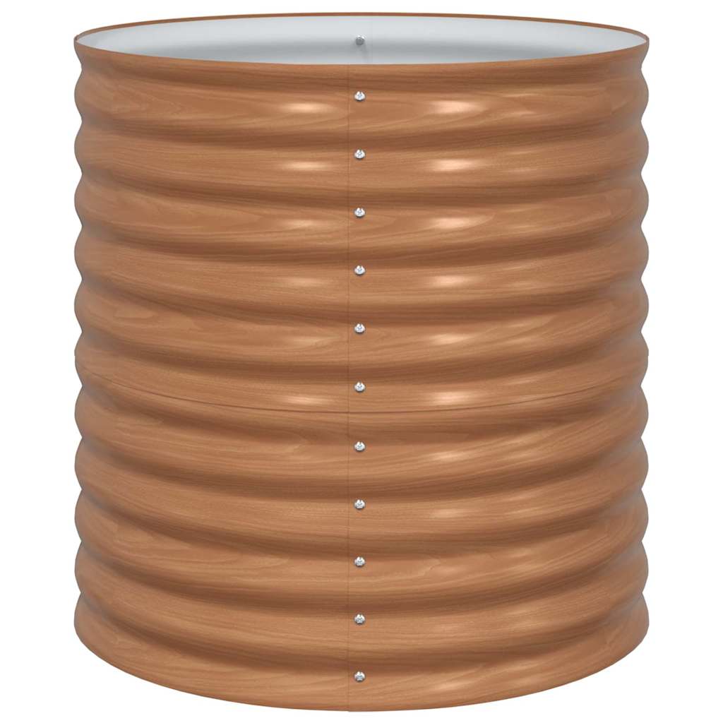 Повдигнато легло Кафяво 80 x 80 x 81 cm Стомана - VL42011329 - Thumbnail 6