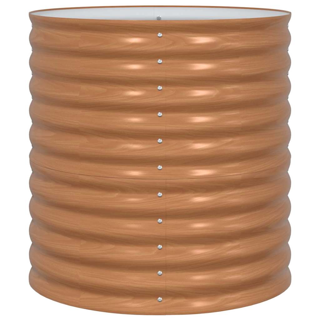 Повдигнато легло Кафяво 80 x 80 x 81 cm Стомана - VL42011329 - Thumbnail 5