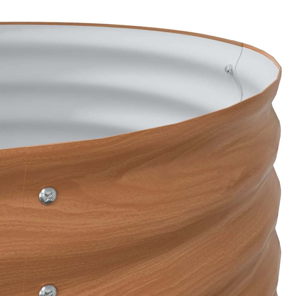 Повдигнато легло Кафяво 80 x 80 x 81 cm Стомана - VL42011329 - Thumbnail 8