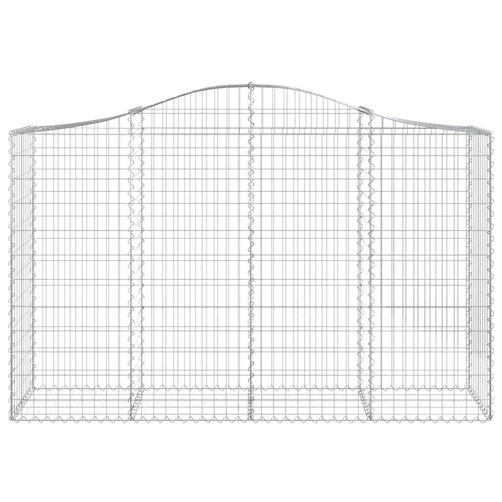 Габионни кошници арка 10 бр 200x50x120/140см поцинковано желязо - VL3145669 - Image 4