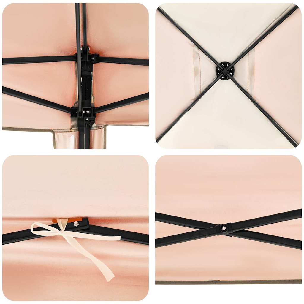 Шатър Оранжево 290 x 290 x 251 см текстил - VL42007388 - Thumbnail 9