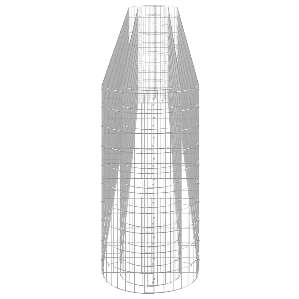 Габион повдигната леха, поцинковано желязо, 470x50x100 cм - VL152037 - Image 5