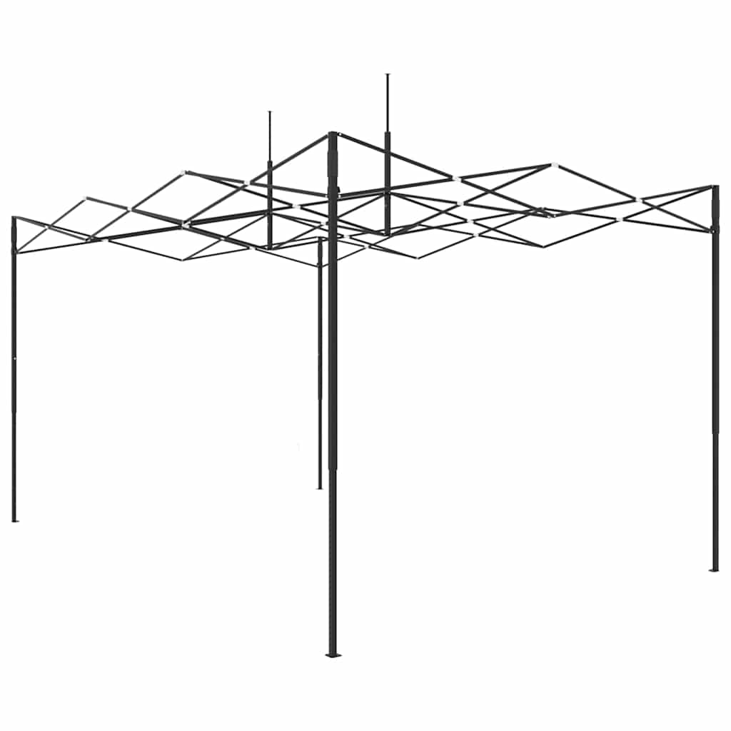 Оранжерия с поп-ъп рамка Зелен 290 x 430 x 315 см Желязо - Thumbnail 5