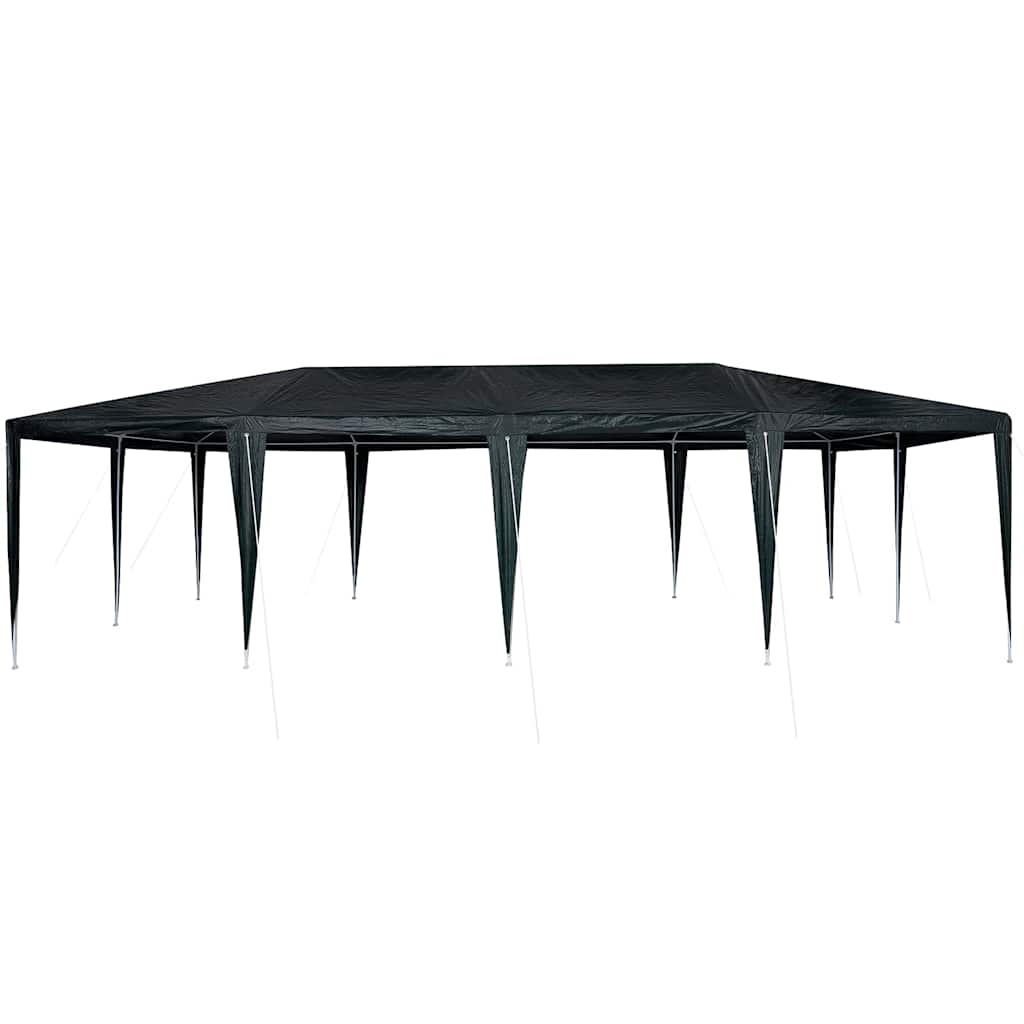 Парти шатър Зелен 800 x 400 x 266 см Полиетилен и стомана - VL42003440 - Thumbnail 5