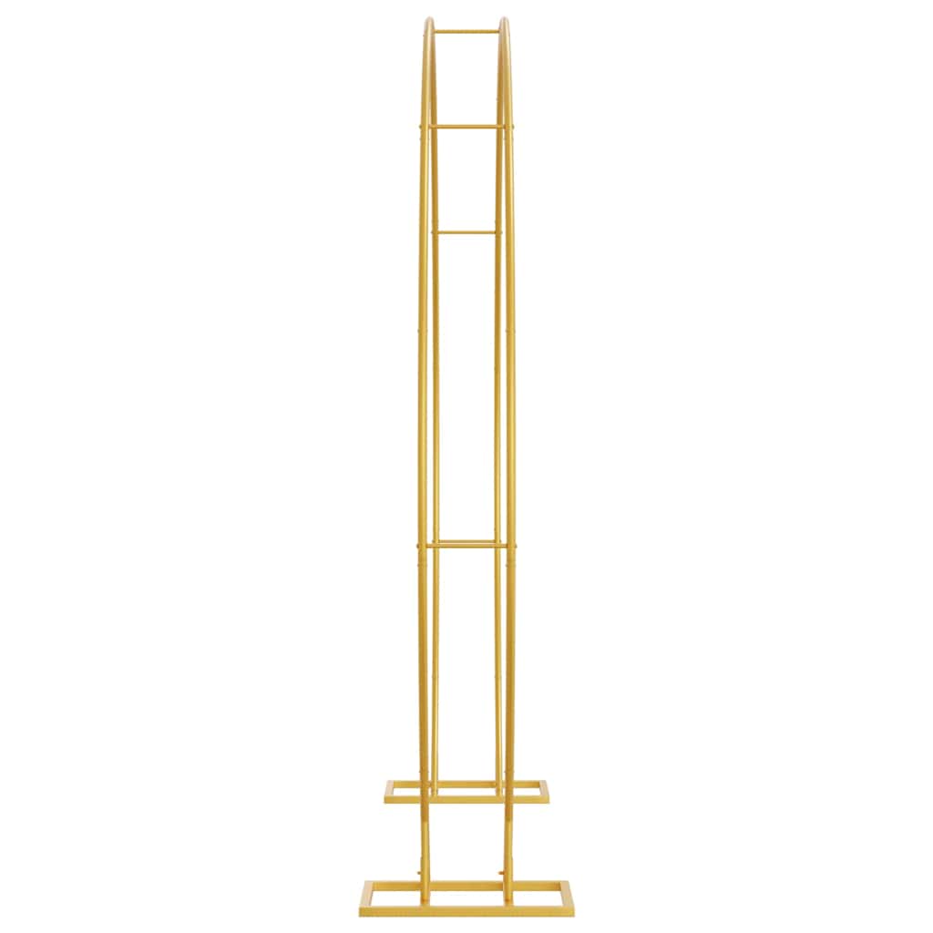 Сватбена арка Златист 220 x 45 x 200 см Стомана - VL42023032 - Thumbnail 4