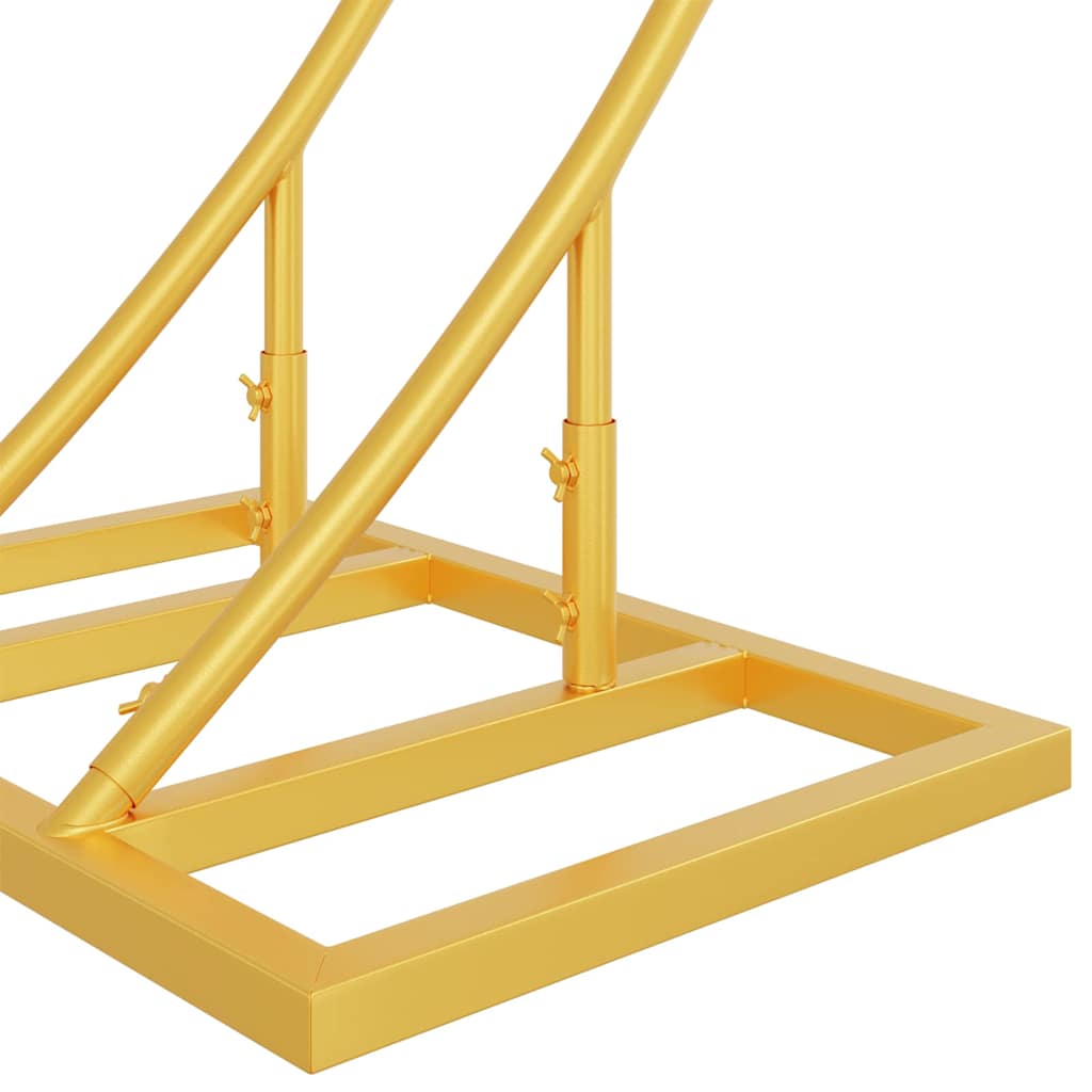 Сватбена арка Златист 220 x 45 x 200 см Стомана - VL42023032 - Thumbnail 7