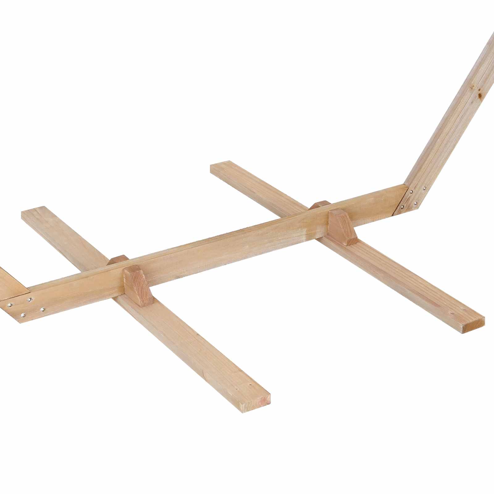 Сватбена арка Светло кафяво 221 x 92 x 216 см Солиден бор - Thumbnail 7