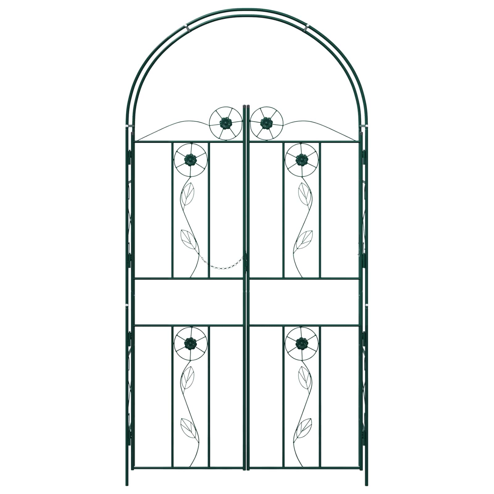 Градинска арка Едноцветен Зелен 115 x 37 x 226 см - VL42021349 - Thumbnail 6