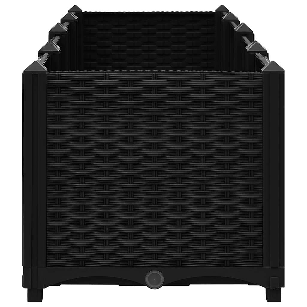 Повдигната леха, 160x40x38 см, полипропилен - VL316533 - Image 6