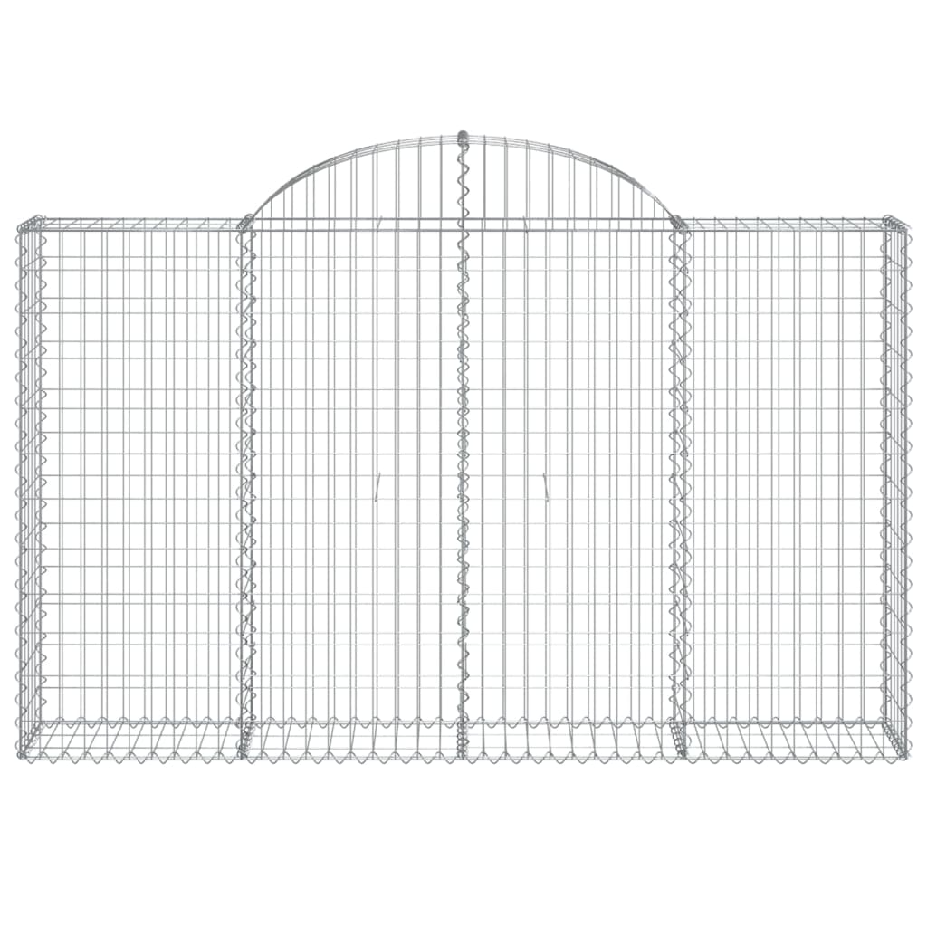Габионни кошници арка 11 бр 200x30x120/140см поцинковано желязо - VL3146140 - Image 4
