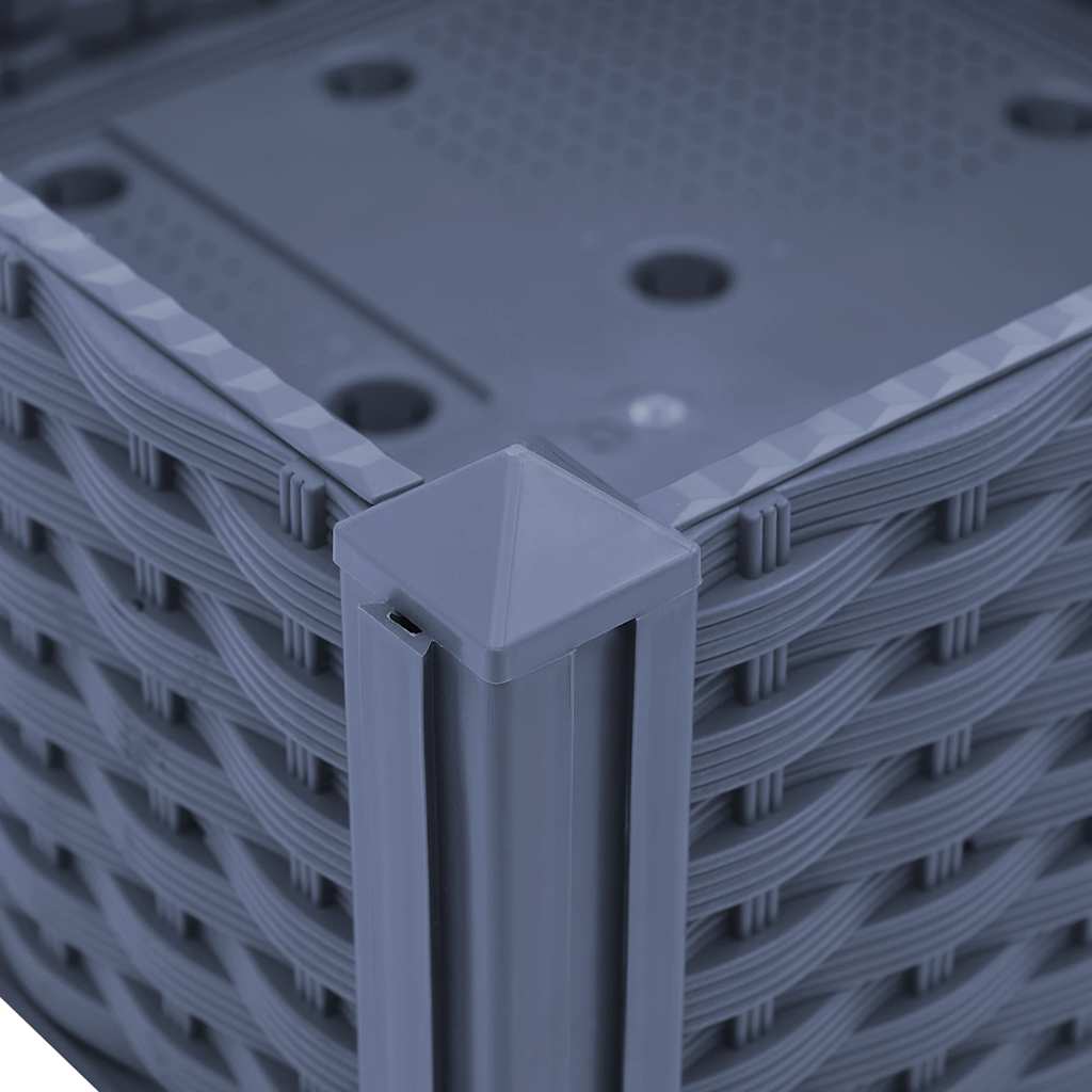 Повдигната леха, 80x40x38 см, полипропилен - VL310402 - Image 6