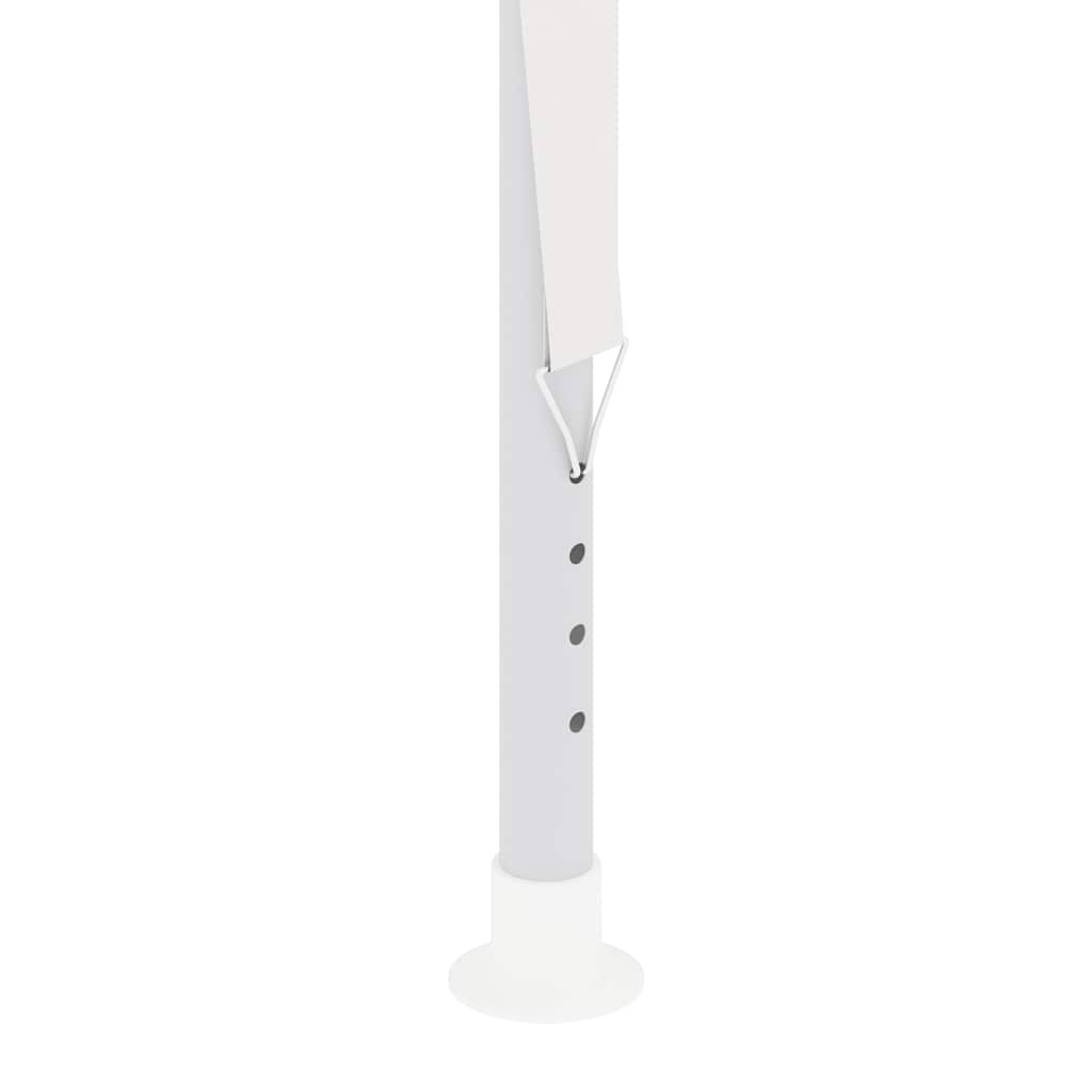 Професионална парти шатра със стени 4х6 м бяла 90 г/м² - VL48527 - Thumbnail 9