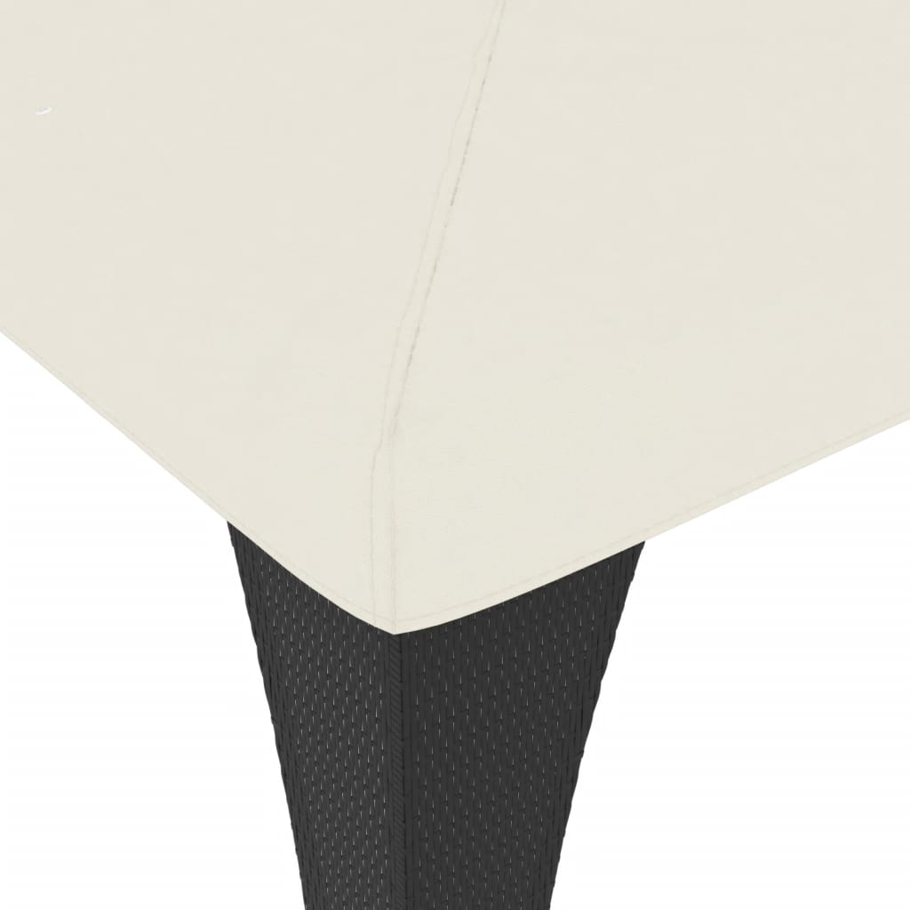 Беседка с двоен покрив, кремава, 2,98x2,98 м, стомана - VL368440 - Thumbnail 6