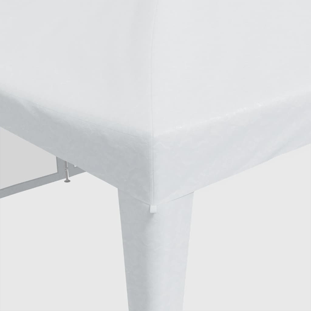 Парти палатка с 12 мрежести странични стени, бели, 8x4 м, HDPE - VL4010071 - Thumbnail 7