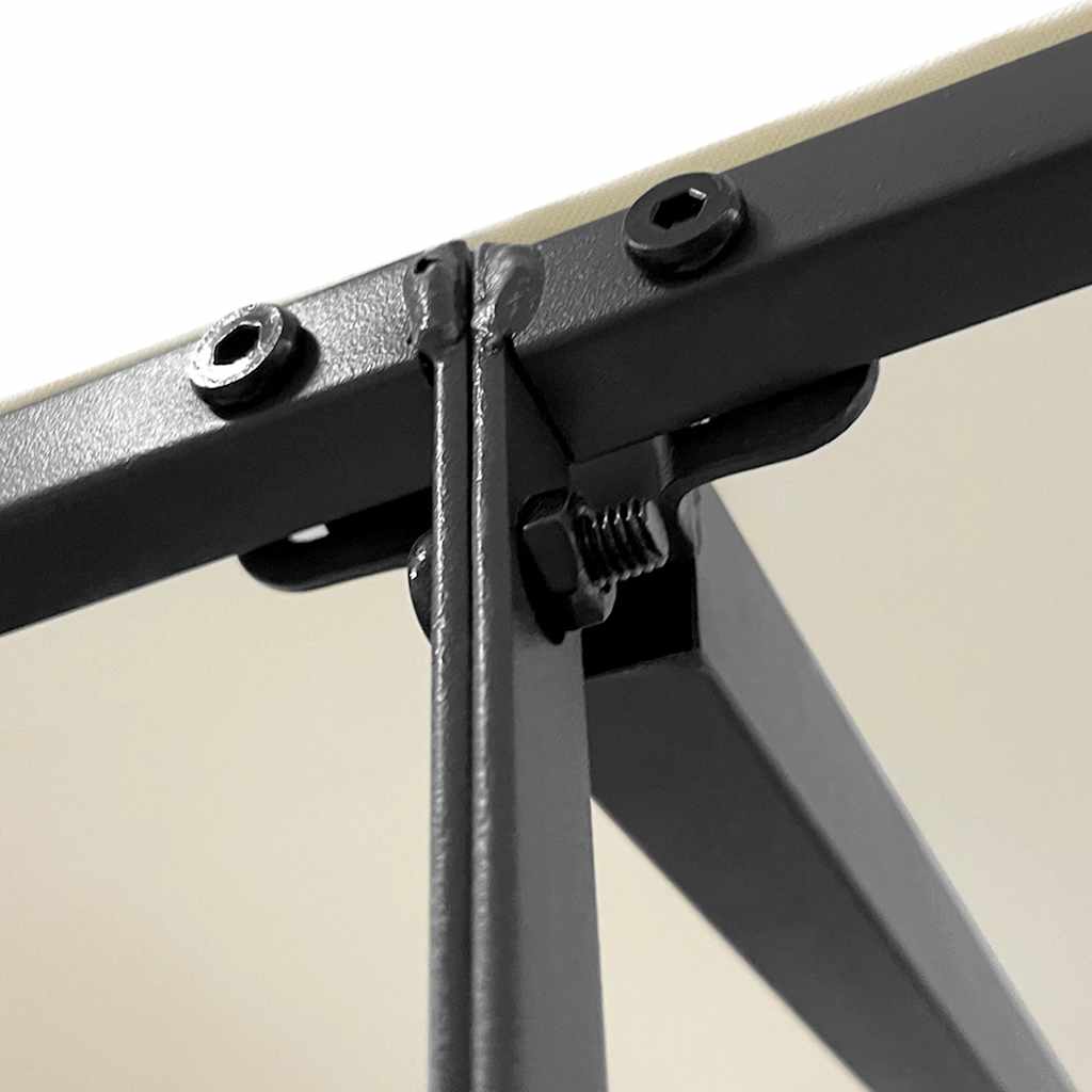 Навес таупе 4x3 м 180 г/м² плат и стомана - VL362394 - Thumbnail 6