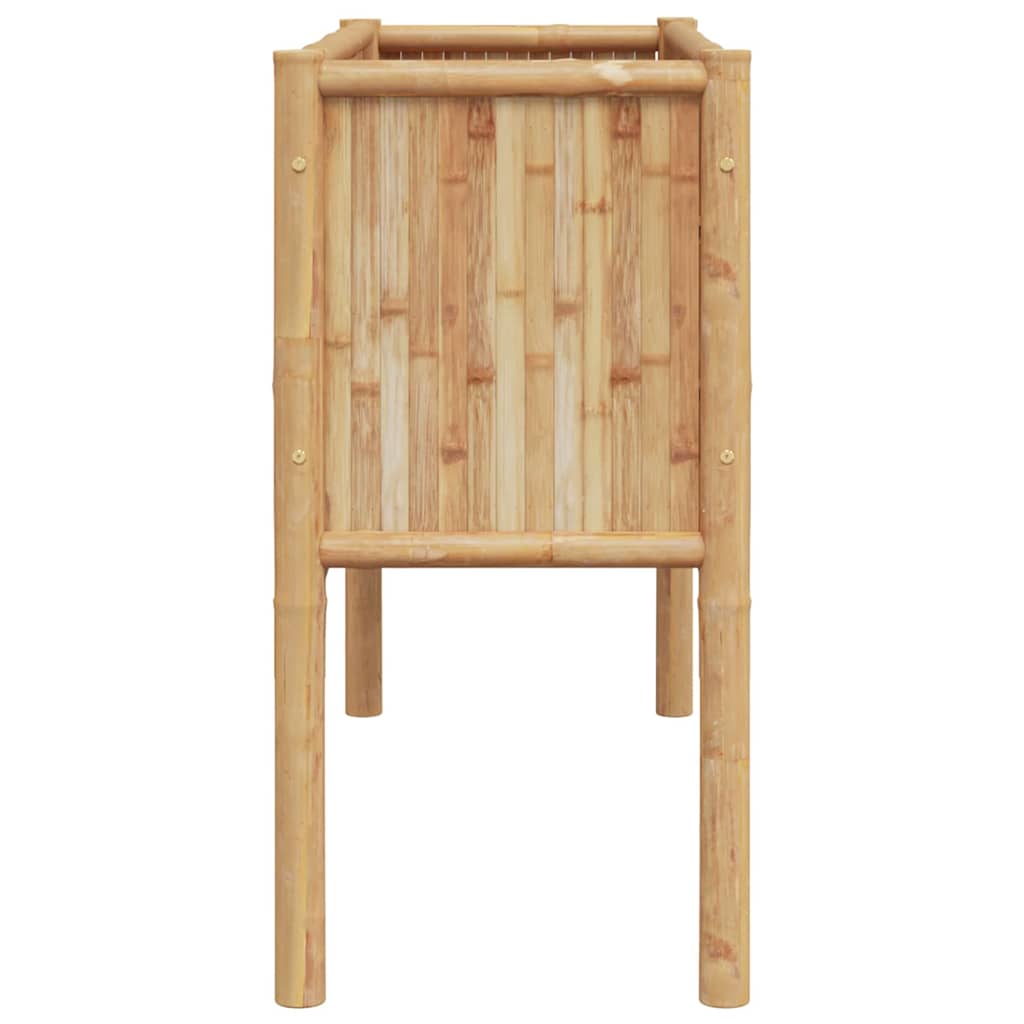 Повдигнато легло Кафяво 110 x 35 x 70 см бамбук - VL4106591 - Image 7