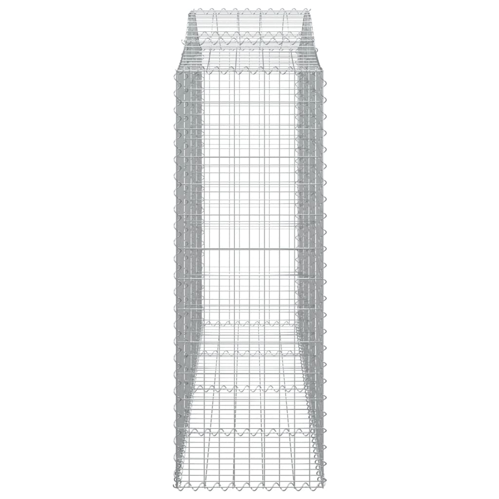 Габионни кошници арка 20 бр 200x50x140/160см поцинковано желязо - VL3145697 - Thumbnail 5