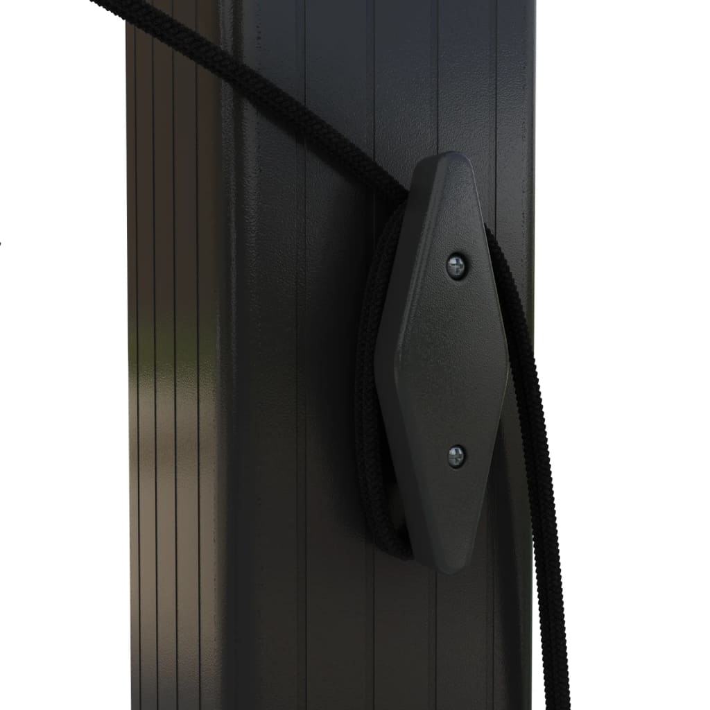 Градинска пергола с прибиращ се покрив, 3x3 м, таупе - VL318536 - Thumbnail 9