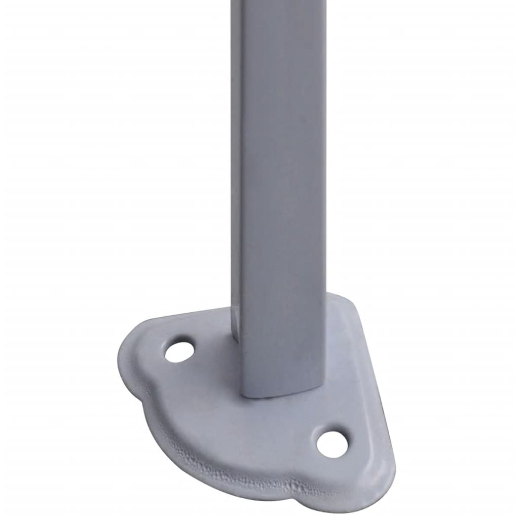 Сгъваема парти шатра с 2 странични стени 2x2 м стомана синя - VL48878 - Thumbnail 5