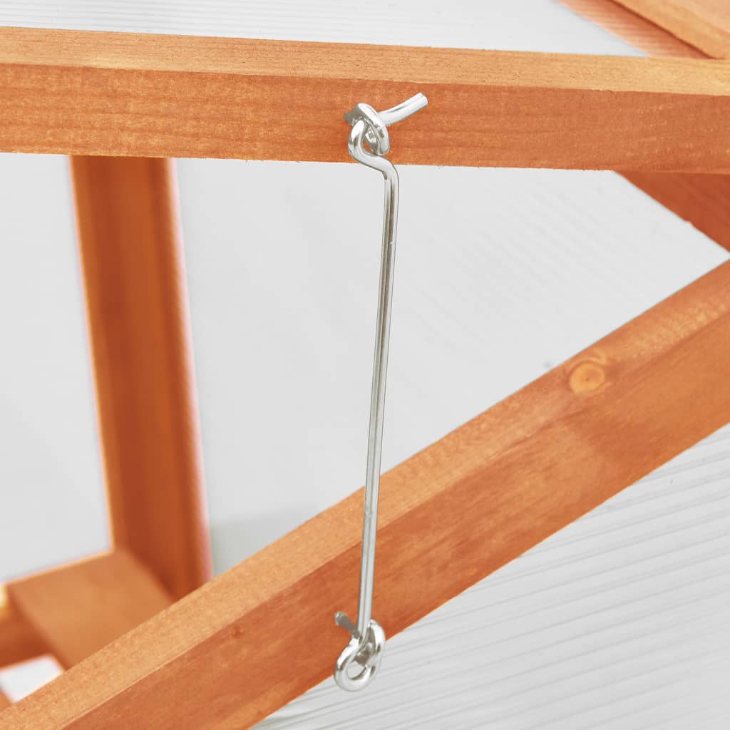 Оранжерия, 60x45x100 см, чамово дърво - Image 5