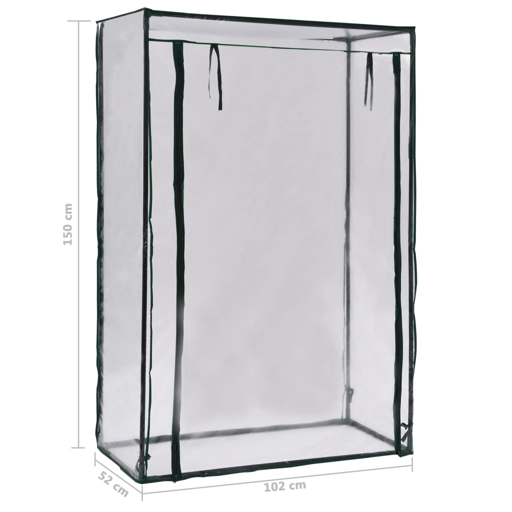 Оранжерия за домати, 102x52x150 см - Thumbnail 6