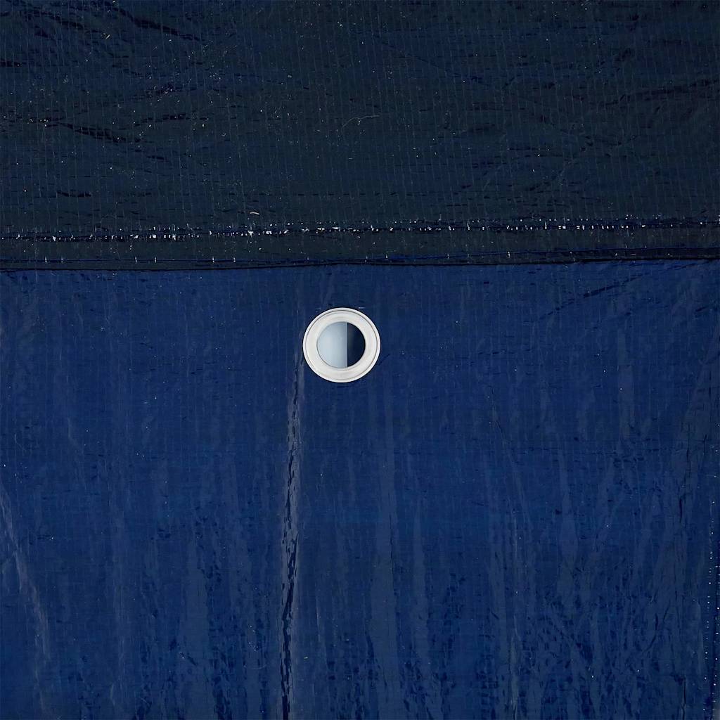 Парти шатър Синьо 800 x 400 x 266 см Полиетилен и стомана - VL42003438 - Thumbnail 8