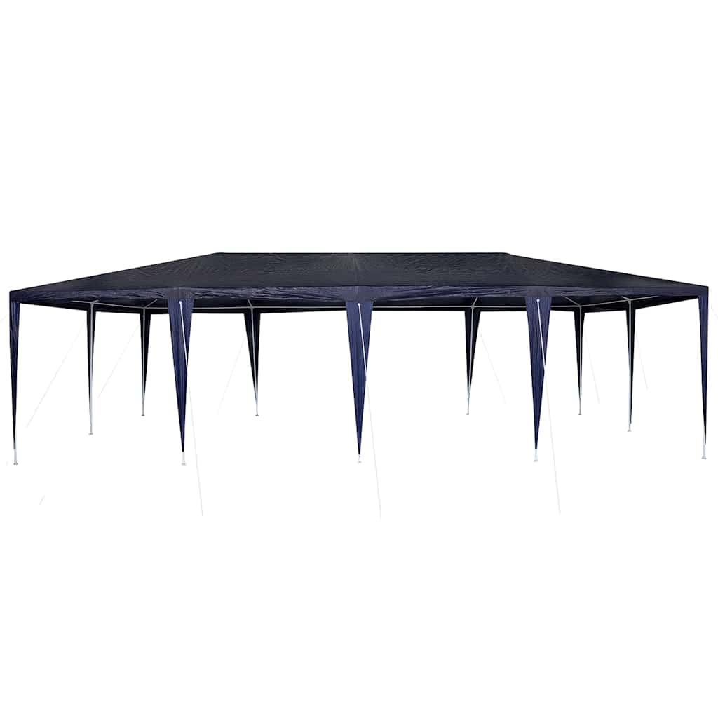 Парти шатър Синьо 800 x 400 x 266 см Полиетилен и стомана - VL42003438 - Thumbnail 5