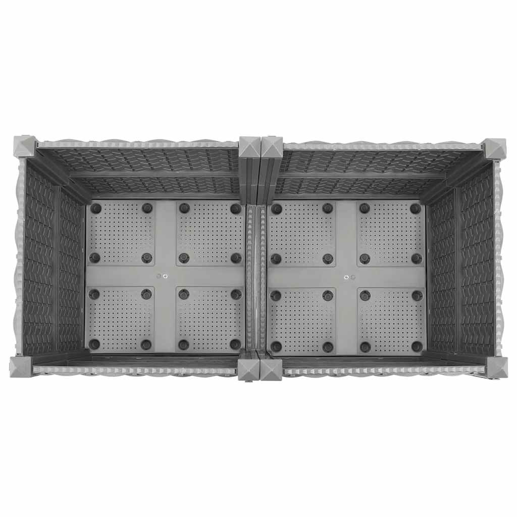 Повдигната леха, 80x40x38 см, полипропилен - VL153294 - Thumbnail 6