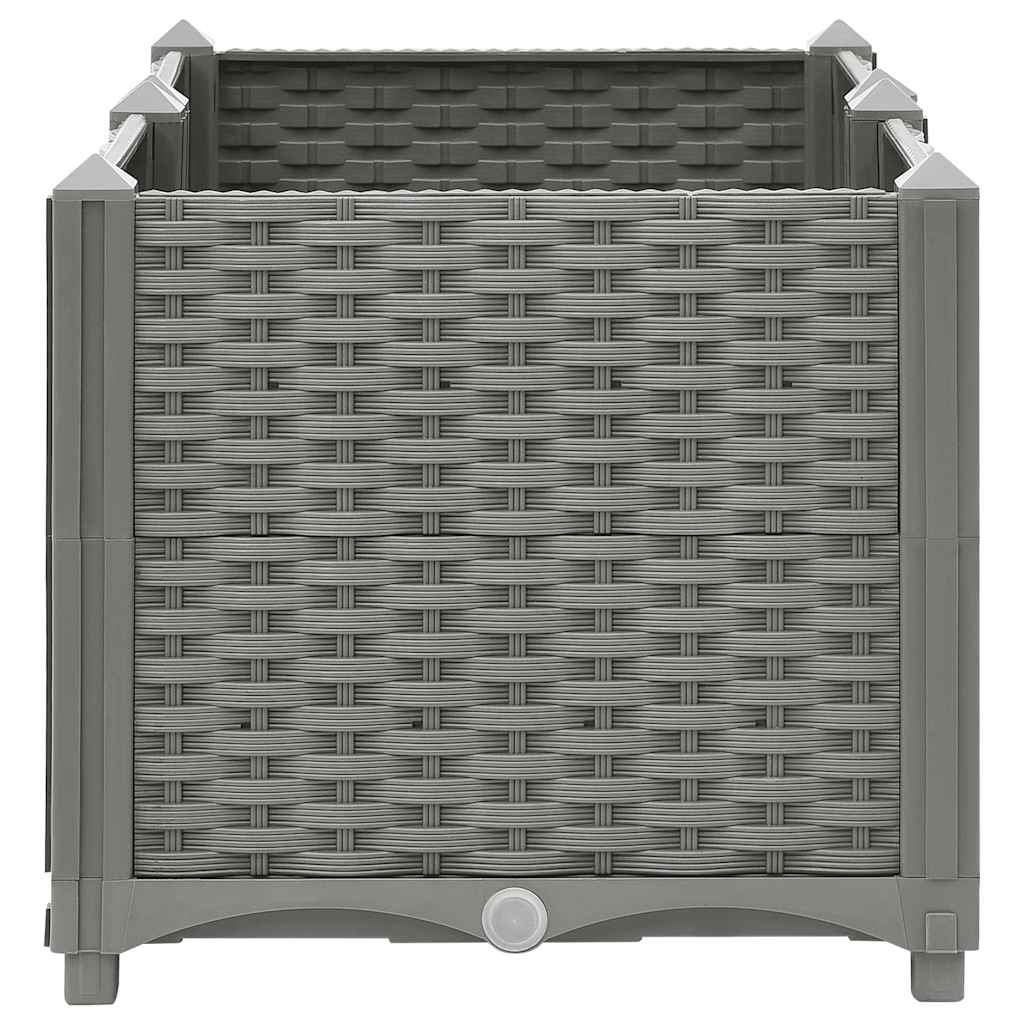 Повдигната леха, 80x40x38 см, полипропилен - VL153294 - Thumbnail 5