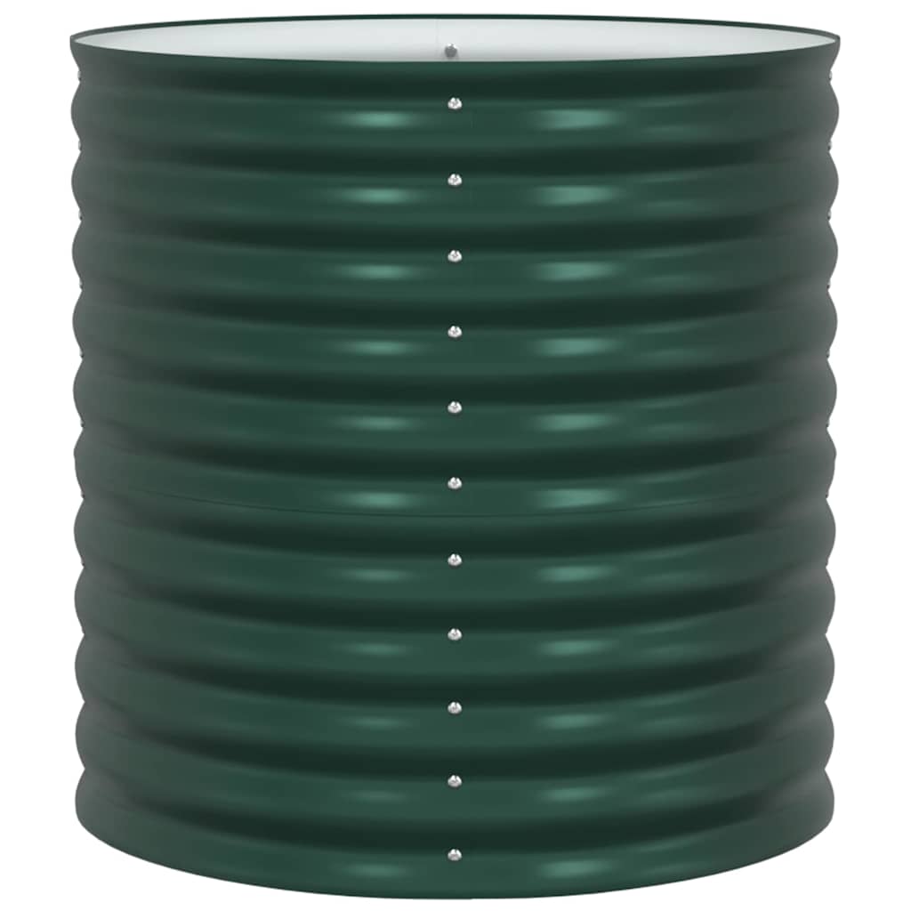 Повдигнато легло Зелен 80 x 80 x 81 cm Стомана - VL42008126 - Image 4