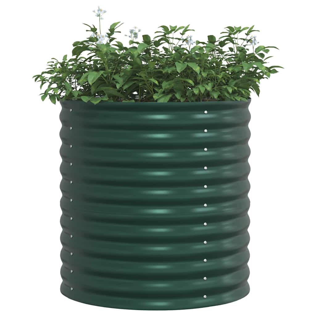 Повдигнато легло Зелен 80 x 80 x 81 cm Стомана - VL42008126 - Image 3