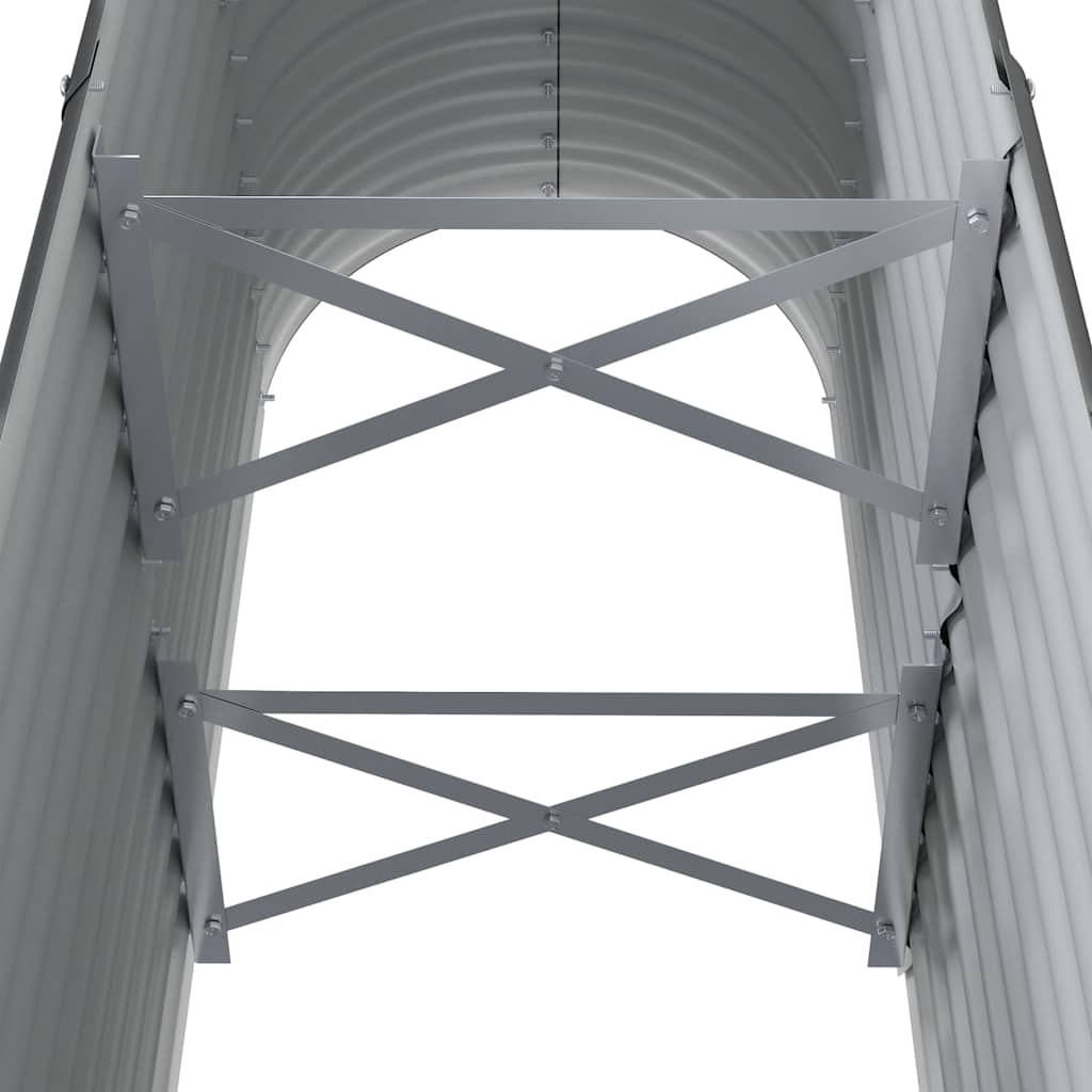 Градинска повдигната леха поцинкована стомана антрацит - VL318891 - Thumbnail 5