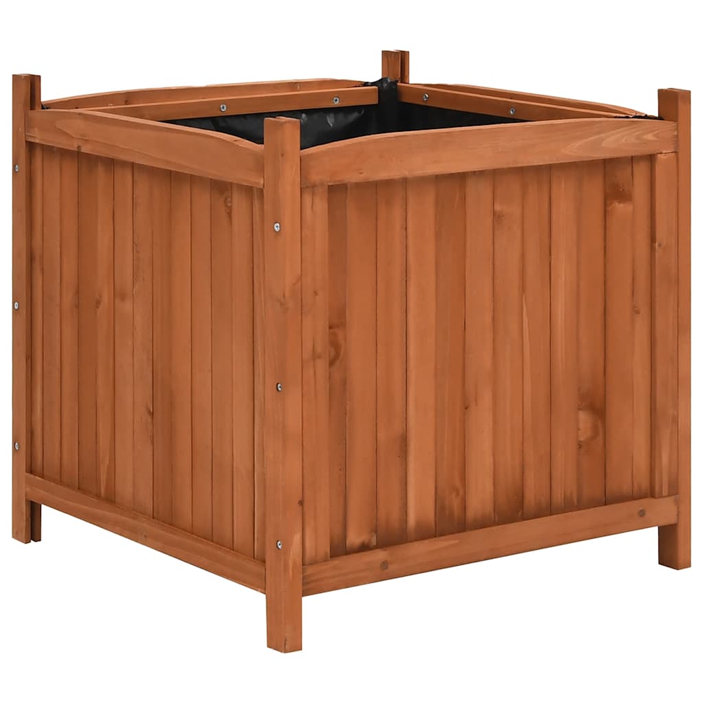 Повдигнати лехи, 2 бр, 50x50x50 см, чам - VL47250 - Image 3