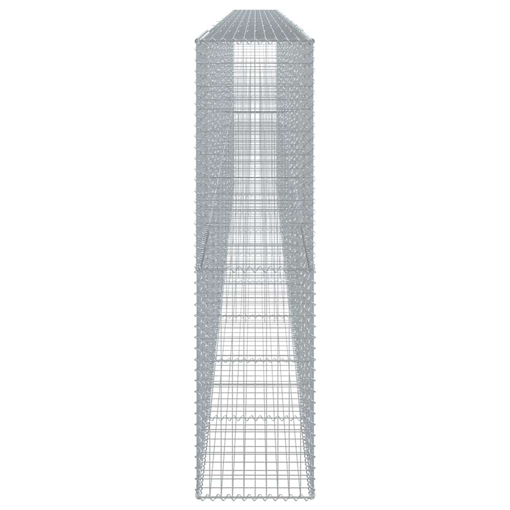 Габионна кошница с покритие, 900x50x200 см, поцинковано желязо - VL3295174 - Thumbnail 4