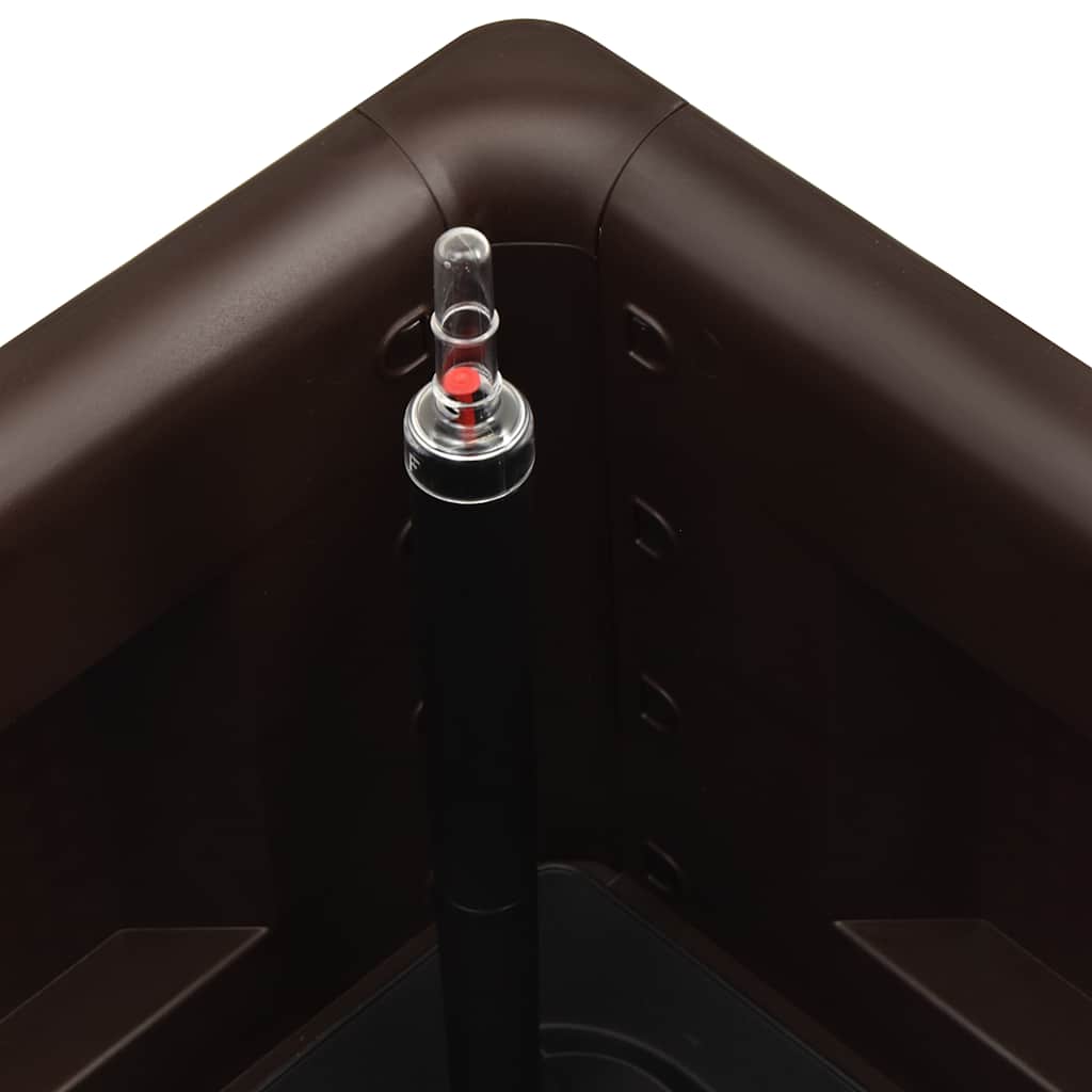 Градинска повдигната леха, самополивна, мока, 100x43x33 см - VL313960 - Thumbnail 5