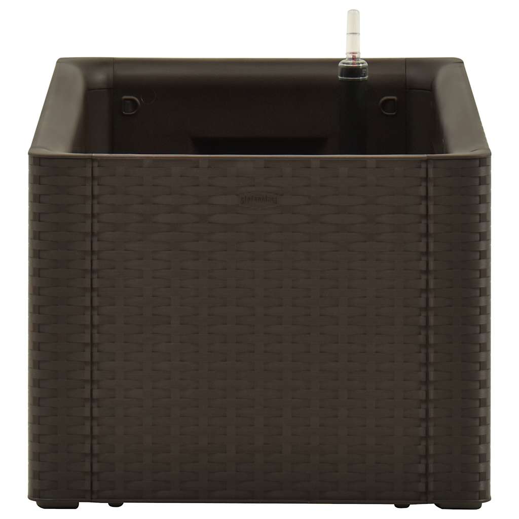 Градинска повдигната леха, самополивна, мока, 100x43x33 см - VL313960 - Thumbnail 4